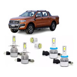 Kit Led Ranger 2013 2014 2015 2016 Farol Milha Farol Alto Bx