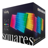 Kit Led Rgb Twinkly Squares 1 Painel 5 Extensões