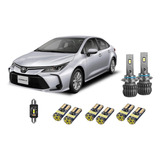 Kit Led Toyota Corolla Xei Farol,interna Premium 2020 Á 2023
