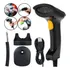 Kit Leitor De Código De Barras Com Fio Lm-600 Com Suporte