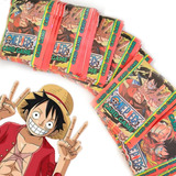 Kit Lembrancinha Infantil One Piece 50 Envelopes = 200 Cards