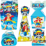 Kit Lembrancinha One Piece Decoração Com 30 Itens Festa