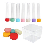Kit Lembrancinha Para Personalizar 60 Peças Tubete Latinha