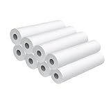 Kit Lençol Papel De Maca Branco 50x50 Cm 10 Unidades Econômico