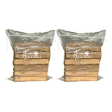 Kit Lenha Eucalipto 30kg Churrasco Forno Pizza Fogão Lareira
