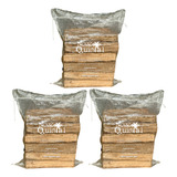 Kit Lenha Eucalipto 45kg Churrasco Forno Pizza Fogão Lareira