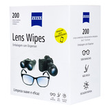 Kit Lens Wipes Zeiss C  200 Lenços Umedecidos