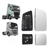 Kit Lente Espelho Vidro Retrovisor Vollvo Fh 2015 16 À 2023