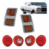 Kit Lente Opala 75 76 77 78 79 Traseira Dianteira Cristal