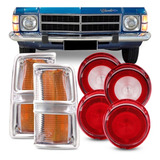 Kit Lente Opala 75 76 77 78 79 Traseira Dianteira Cristal