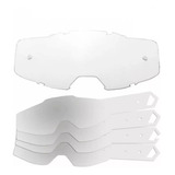 Kit Lente Transparente 20 Tear Off Óculos Gaia Mx Pro Full