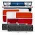 Kit Lente Tras Variant 1974 A 77 Tricolor + Pisca Seta Fume