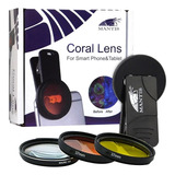 Kit Lentes De Celular Mantis Para Fotografia De Corais