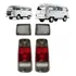 Kit Lentes Lanterna Seta Fumê Diant/tras. Kombi 88 89 90 91