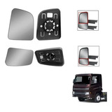 Kit Lentes Retrovisor Maior Vw Delivery 2018 À 2022 Com Base