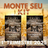 Kit Lições Bíblicas Adulto 13 Aluno 2 Professor 1o Tr 2025
