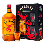 Kit Licor De Whisky Fireball 750ml