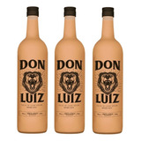 Kit Licor Don Luiz Doce De Leite 750ml 3 Unidades