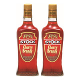 Kit Licor Stock Cherry Brandy 720ml 2 Unidades