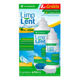 Kit Limp Lent Solução P Lentes De Contato C 470ml Estojo