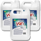 Kit Limpa Box Banheiro Detergente Desengordurante 15 Litros