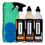 Kit Limpa Couro Automotivo Vonixx Intense Renova Painel