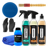 Kit Limpa E Hidrata Interior Automotivo E Couro Vonixx