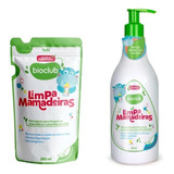 Kit Limpa Mamadeiras Detergente
