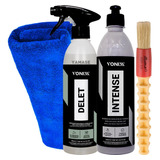 Kit Limpa Pneu Delet Revitalizador Painel Intense Vonixx