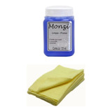 Kit Limpa Prata Monzi Grande 125ml 1 Flanelas Magicas