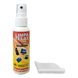 Kit Limpa Tela Monitor Tv Celular Gps Limpeza C Microfibra