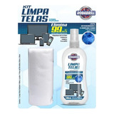 Kit Limpa Telas Rodabrill 100ml Pano Microfibra