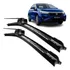 Kit Limpador Parabrisa Honda Novo City 2022 2023 2024 Bosch
