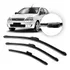 Kit Limpador Parabrisas Novo Corsa Hatch Dianteiros+traseiro