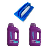 Kit Limpeza 2 Litros Limpa Borda De Piscina Com Esponja Alça