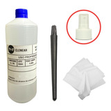 Kit Limpeza Álcool Isopropilico 99 8 C Pinceis Hikari