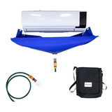 Kit Limpeza Ar Cond Coletor 12 Btus Suporte E Pente De Aleta