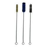 Kit Limpeza Armamento Calibre 40 Escovas Avulsas Arma Longa