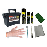 Kit Limpeza Armamento Pistolas 38 380 9 E 45 Curto Revolver