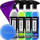 Kit Limpeza Automotiva Lavagem A Seco Profissional Vonixx