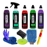 Kit Limpeza Automotiva Profissional Lava Rapido Moto Vonixx