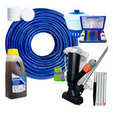 Kit Limpeza Completo Para Piscina Intex Inflável Químicos