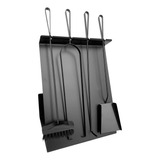 Kit Limpeza De Lareira Porta Lenhas Modelo Supreme