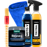 Kit Limpeza Detalhamento Motos