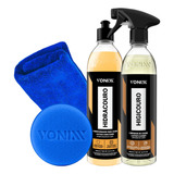 Kit Limpeza E Hidratação De Couro Vonixx Limpa E Hidrata
