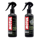 Kit Limpeza E Hidratação Motul Capacete Mc Care M1 M2