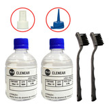 Kit Limpeza Eletrônica Álcool Isopropílico 500ml C Escova