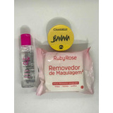 Kit Limpeza Facial Chandelle ruby Rose Pó Banana Chandelle