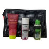 Kit Limpeza Facial Profunda Demaquilante Bifasico Esfoliante