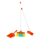 Kit Limpeza Infantil Vassoura Infantil Rodo De Brinquedo Pá